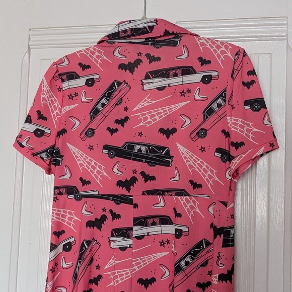 Sourpuss Death Cab Rosie Dress Size L - Picture 6 of 11